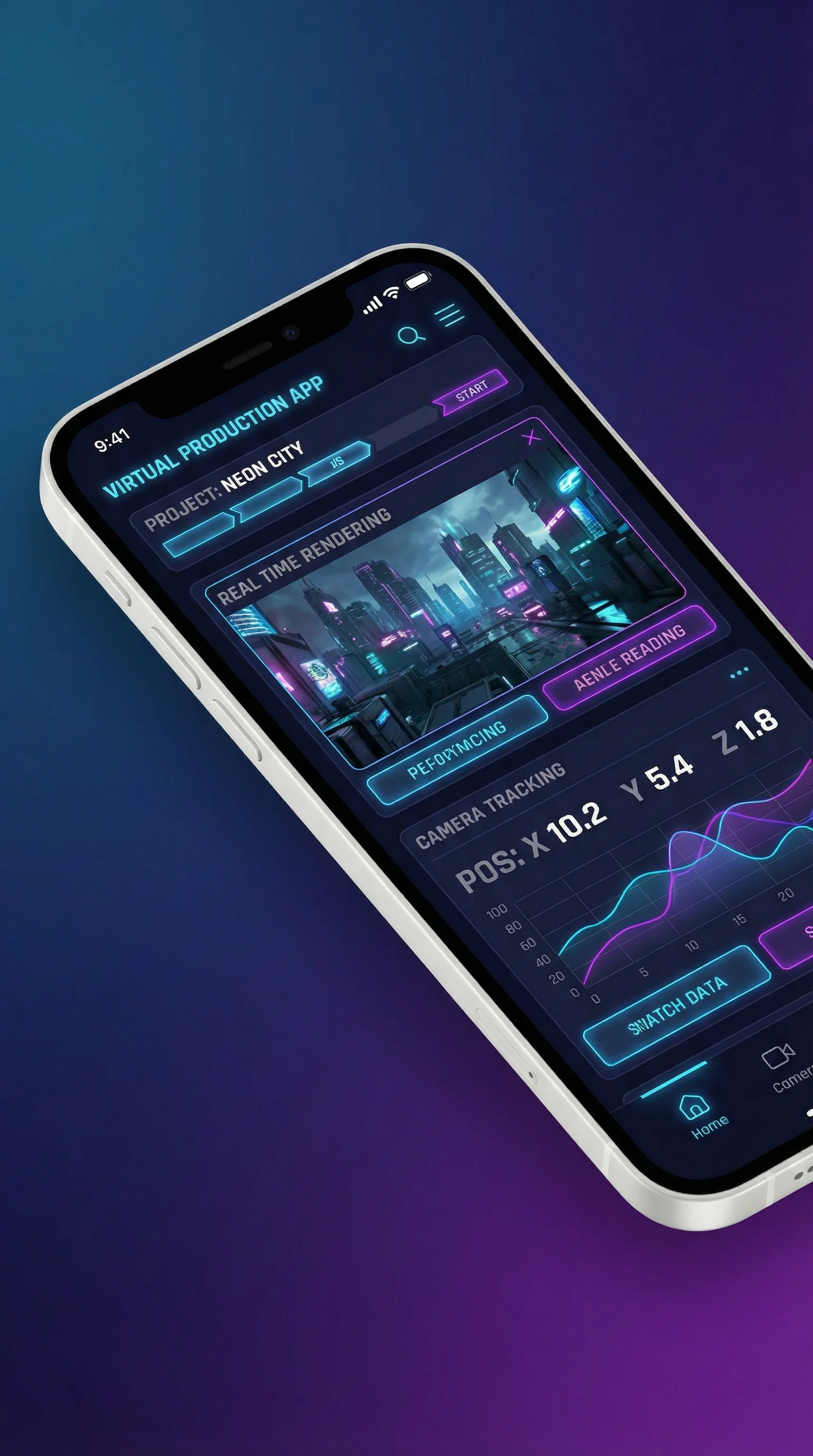 manwa2虚拟制片管理APP界面截图